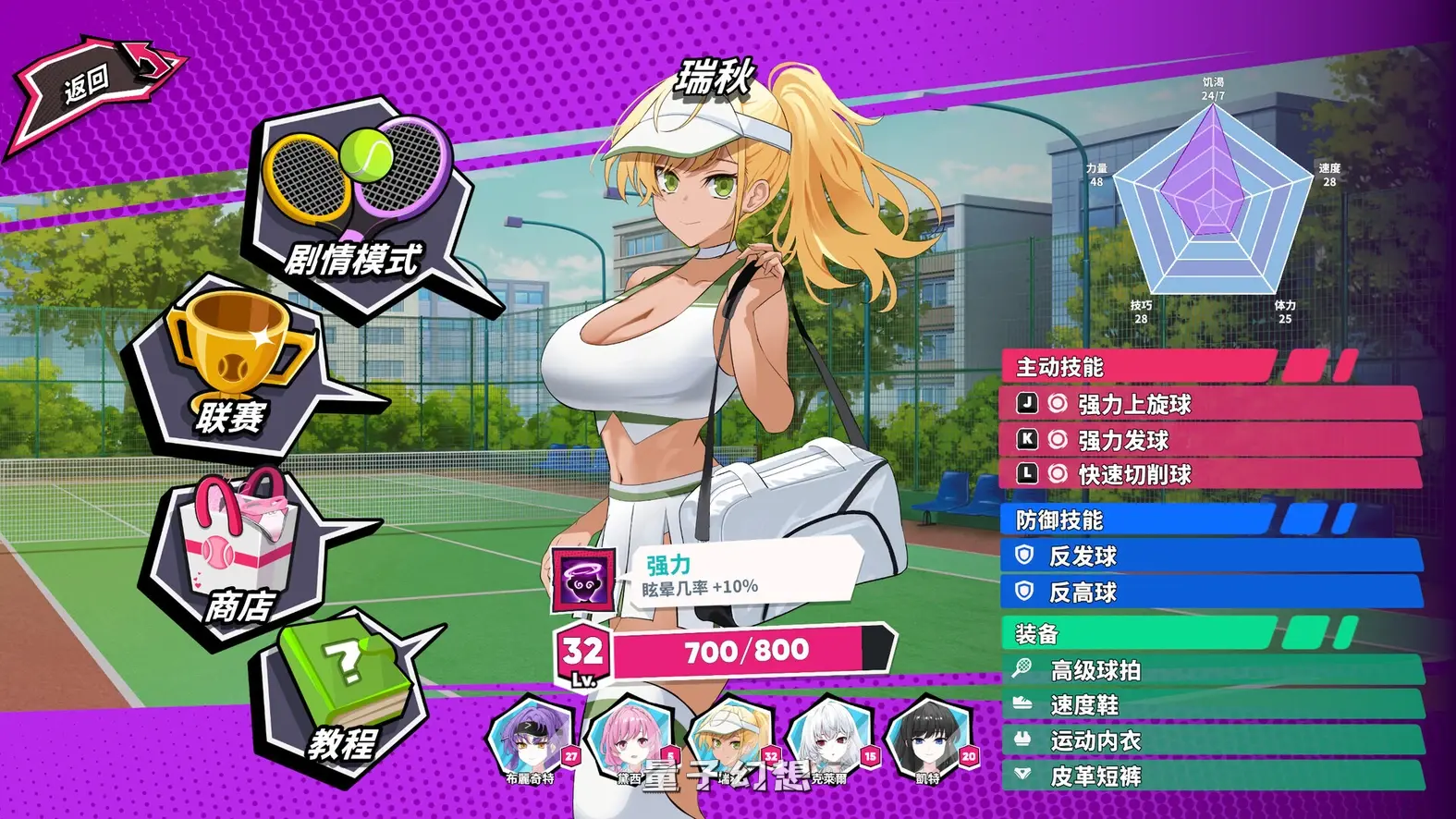 [爆款SLG/动态] 网球天使EX TENNIS ANGELS EX VerV1.10 STEAM官方中文步兵版 [更新2.0G] 电脑游戏 第10张