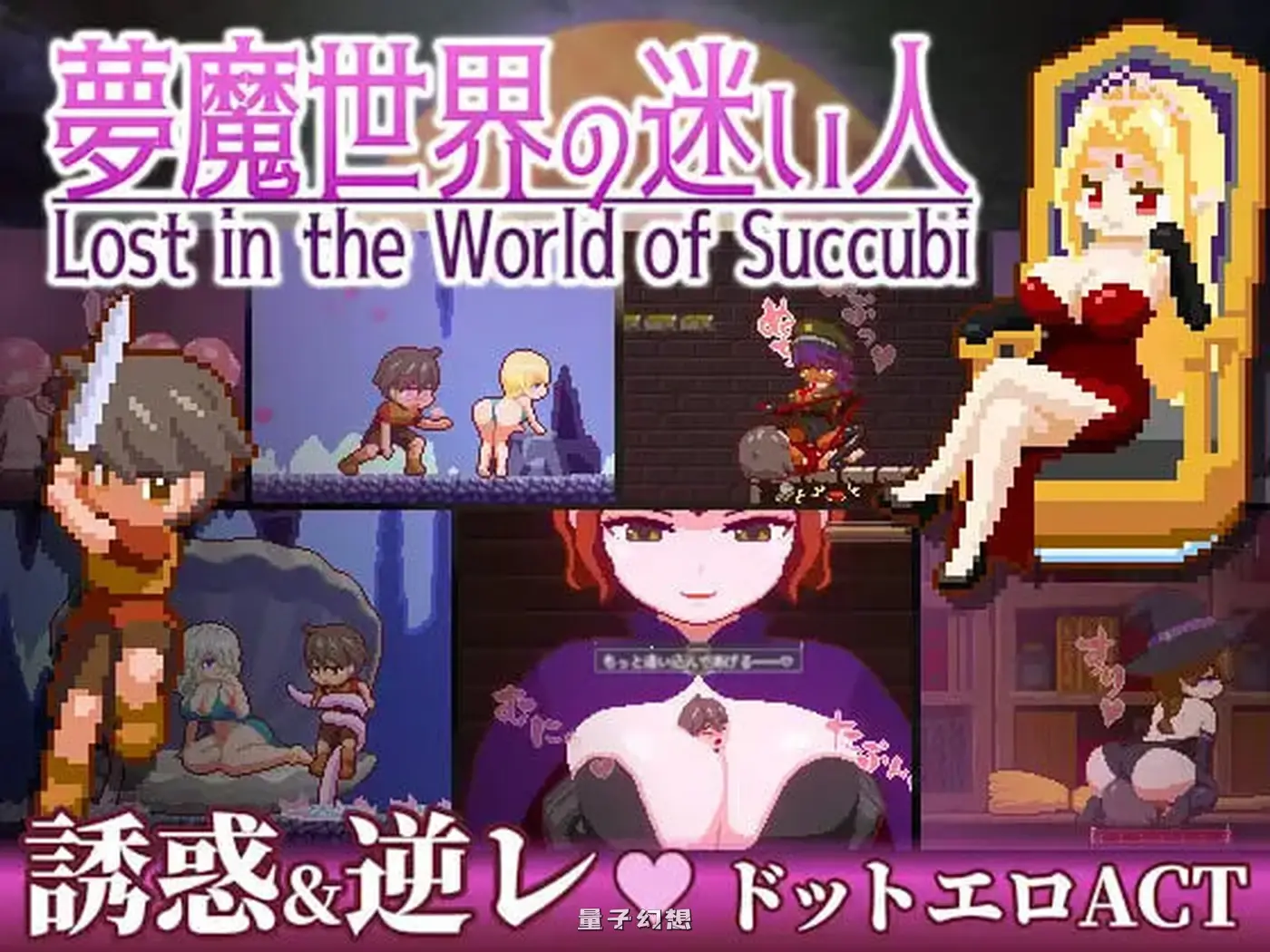 梦魔世界的迷失者 Ver1.03 官中步兵版+存档(ACT/魅魔/像素全动态)新作 550MB