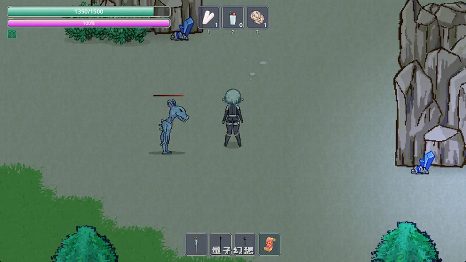 【动作ACT/像素动态】娜莉亚的新任务（Narea’s New Mission ） v1.4 官中步兵版+存档 [新作290M] 电脑游戏 第2张