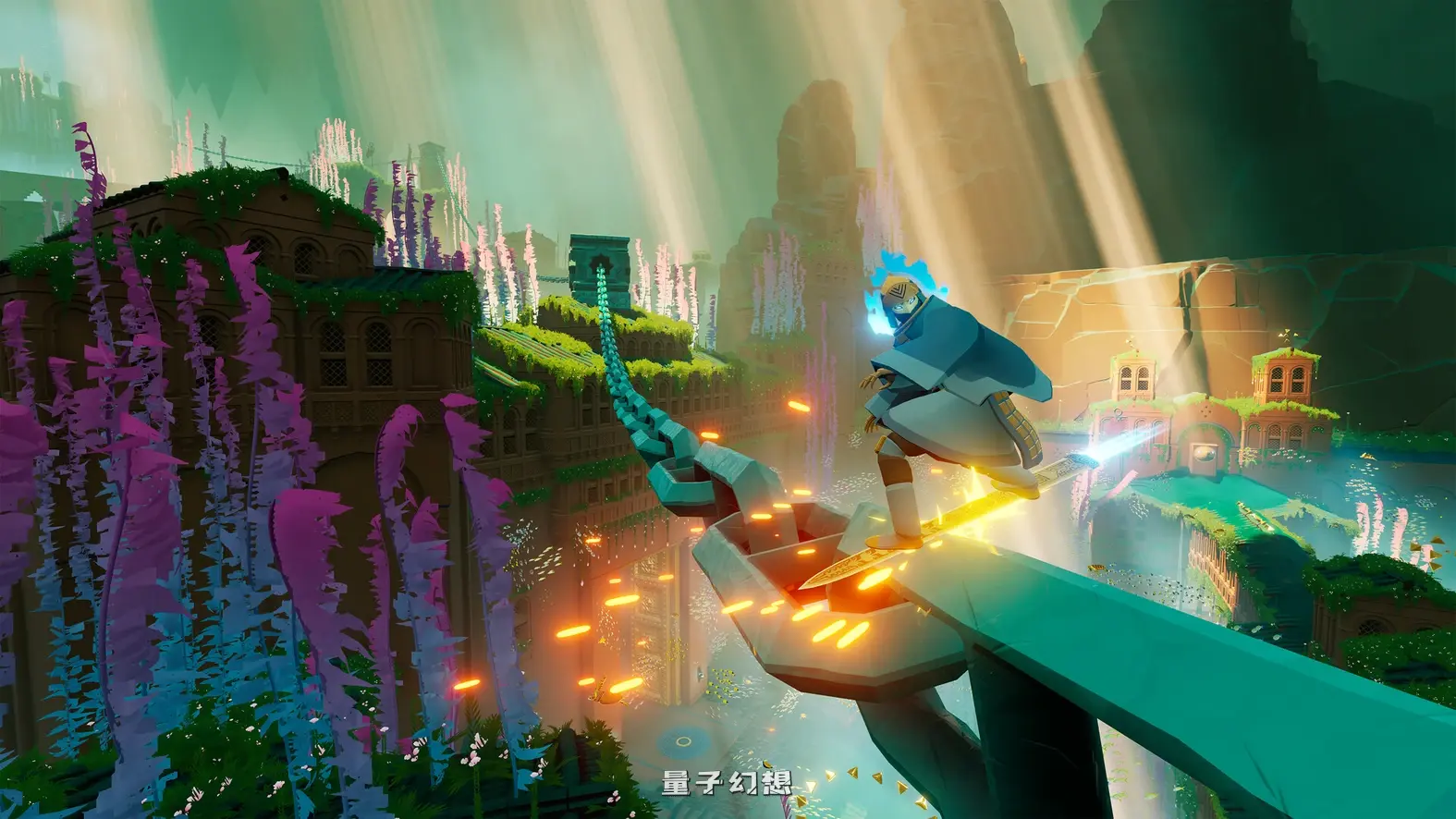 【冲浪之旅/跑酷冒险】 碧海之剑 Sword of the Sea Build-19645438 汉化版 [新作/6.6G] 电脑游戏 第4张