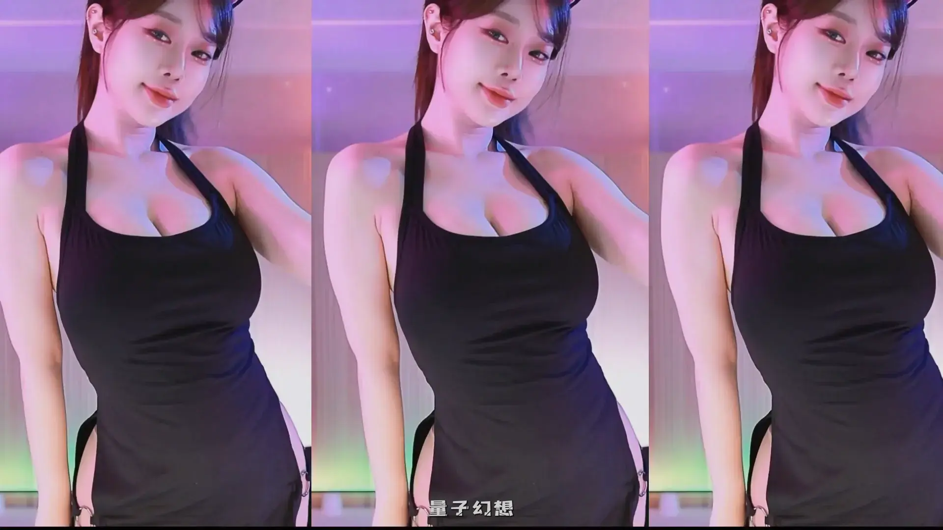 韩国BJ@ 2025年8月好身材妹子 好腚 瑜伽裤有点透舞蹈合集 韩国主播 第6张