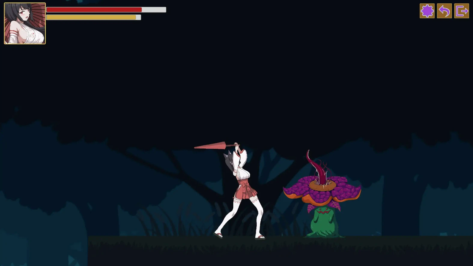 退魔巫女-异种淫狱 官方中文版(日系ACT/像素/官中)362MB 电脑游戏 第3张-量子幻想 退魔巫女-异种淫狱 官方中文版(日系ACT/像素/官中)362MB