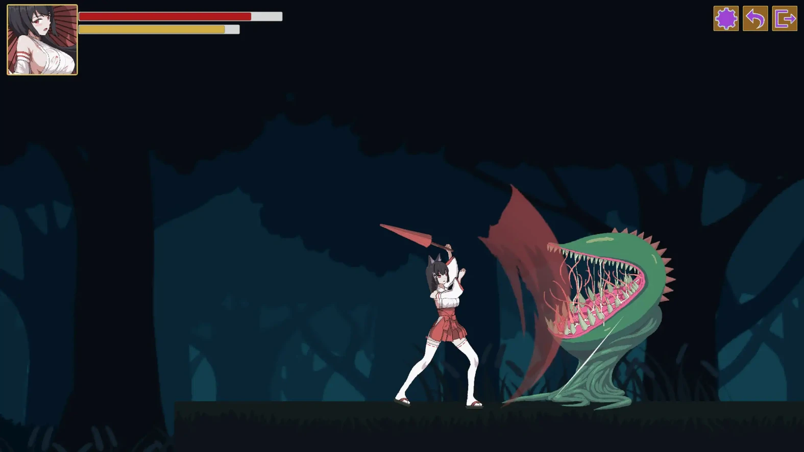 退魔巫女-异种淫狱 官方中文版(日系ACT/像素/官中)362MB 电脑游戏 第4张-量子幻想 退魔巫女-异种淫狱 官方中文版(日系ACT/像素/官中)362MB