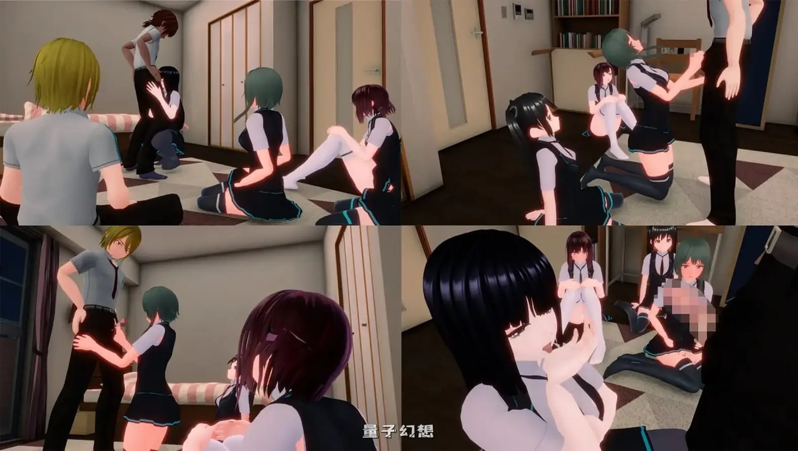 新作[日式/3D/动态] 手机彼端的她～最近对话中她的样子有些奇怪…～ v1.0.2 机翻版+存档 [4.40G]