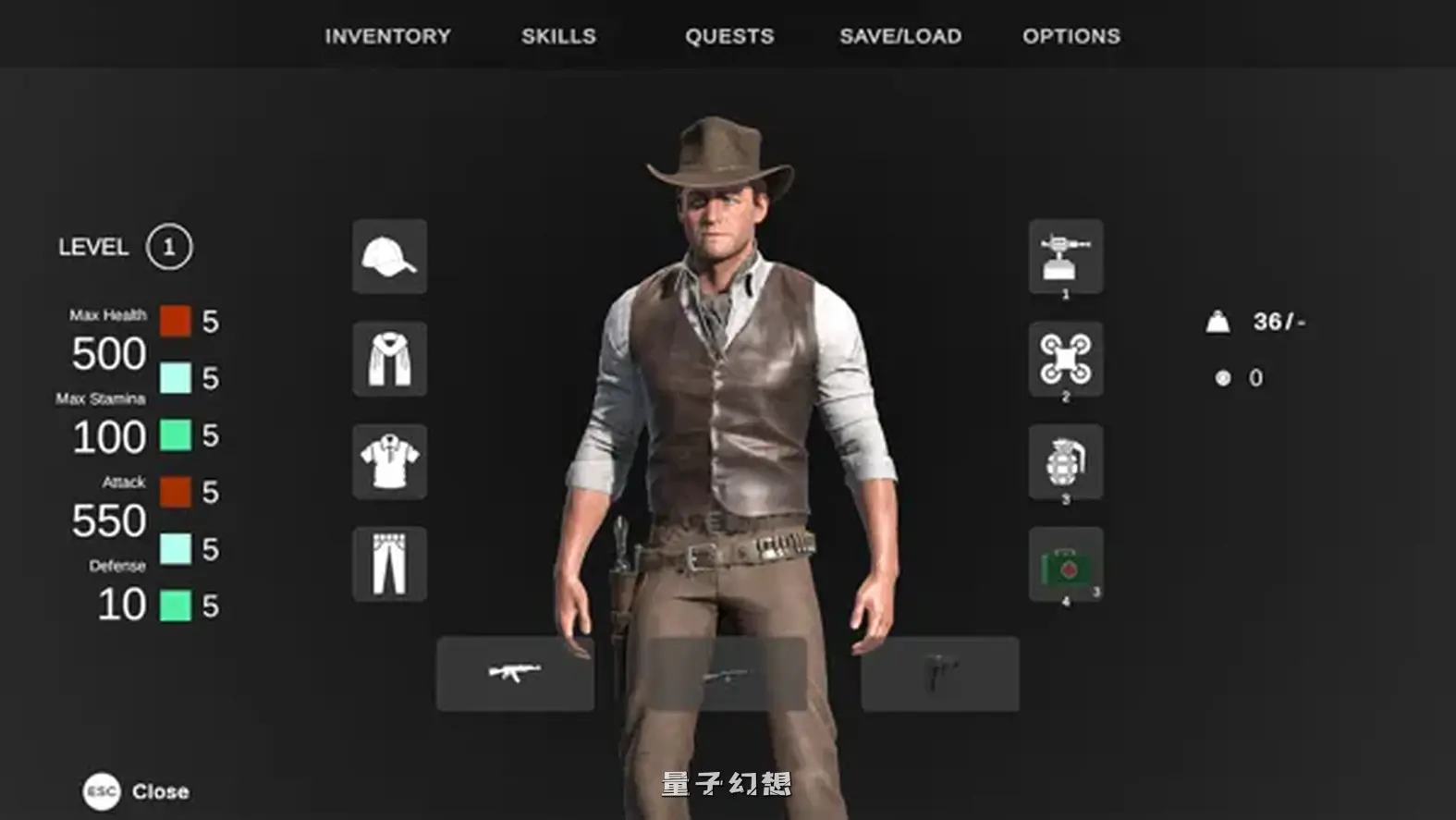 新作[探索3D/开放世界/动态] 死石救赎2 [荒野大镖客] Deadrock Redemption 2 生肉步兵版 [10.2G]